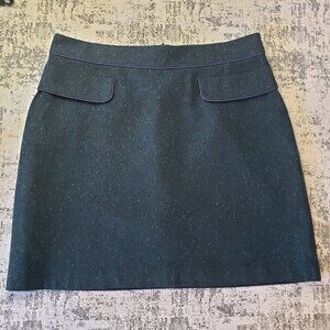 Cath Kidston London Dark Blue Tweed with multicolour fully lined skirt